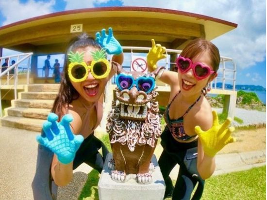 【サンゴ礁・体験ダイビング】完全貸切でサンゴ礁と熱帯魚の餌付け満喫！GoPro写真＆動画無料！地元沖縄人ガイド！口コミ＆写真満足度高評価！＜北谷町＞