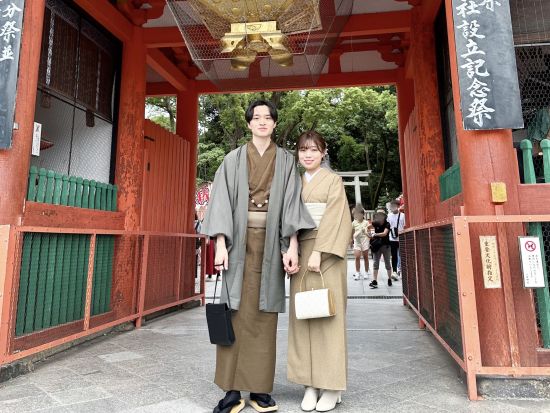 着物レンタル 京都駅前で手軽に和装変身！かんざし貸出＆簡単ヘアアレンジ無料＜京都タワーサンド店＞by wargo（ワーゴ）