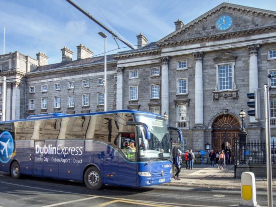 【空港シャトル】ダブリン・エクスプレス　バス乗車チケット