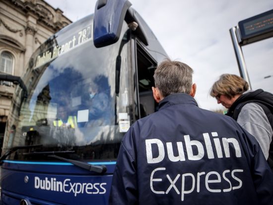 【空港シャトル】ダブリン・エクスプレス　バス乗車チケット