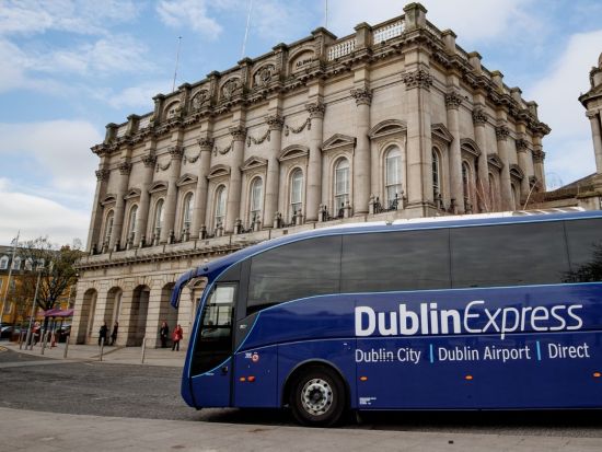 【空港シャトル】ダブリン・エクスプレス　バス乗車チケット