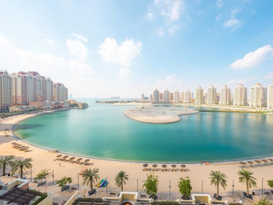【貸切】ドーハ半日市内観光ツアー　ダウンタウン＋スーク・ワキーフ＋パール島＜午前または午後／4時間／ドーハ発／英語ガイド／往復送迎／空港送迎可＞