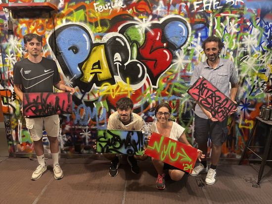 ブルックリンで体験　現役アーティストに学ぶ グラフィティの描き方レッスン＜1時間／1名参加OK／英語ガイド＞