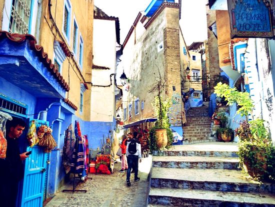 タンジェ経由シャウエン日帰り観光ツアー　高速鉄道「アルボラク（Alboraq）」往復チケット付き＜英語ガイド／カサブランカ発＞