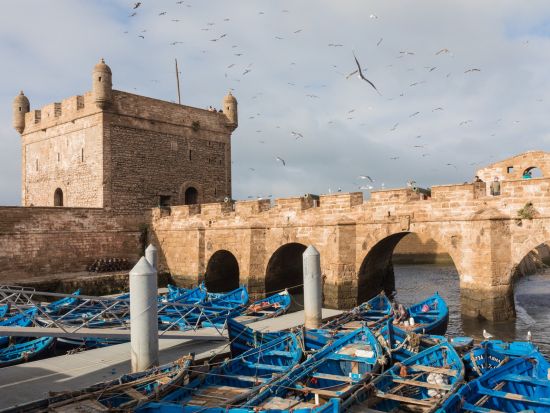世界遺産エッサウィラ宿泊ツアー　アル・ジャディーダ立ち寄りあり＜1泊2日／貸切／英語ガイド／カサブランカ発＞