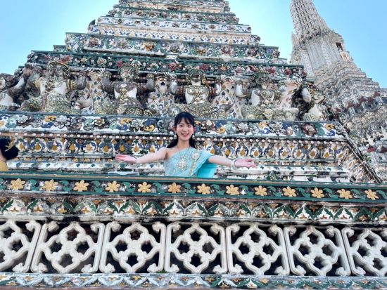 バンコク市内観光　人気ショップ「センス・オブ・タイ」のタイ伝統衣装を着て人気寺院を巡るフォトジェニックツアー ＜日本語ガイド＞ by JTB