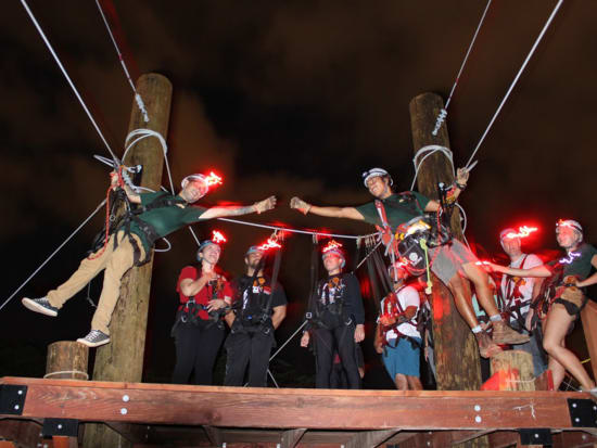 Coral Crater Night Zipline