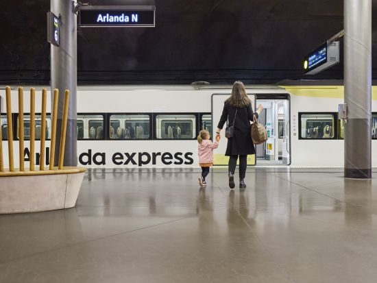 【空港鉄道】アーランダ・エクスプレス　乗車チケット