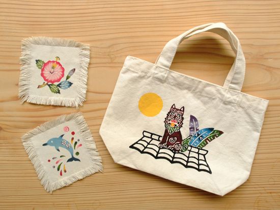 琉球びんがた体験 沖縄伝統の染物でオリジナル作品作り 選べる2プランでお気軽に参加◎＜約30分～90分／国際通りてんぶす那覇＞