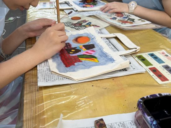 琉球びんがた体験 沖縄伝統の染物でオリジナル作品作り 選べる2プランでお気軽に参加◎＜約30分～90分／国際通りてんぶす那覇＞