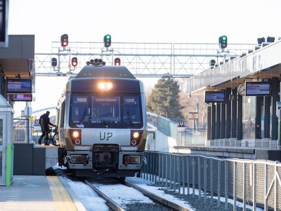【空港鉄道】UPエクスプレス　乗車チケット