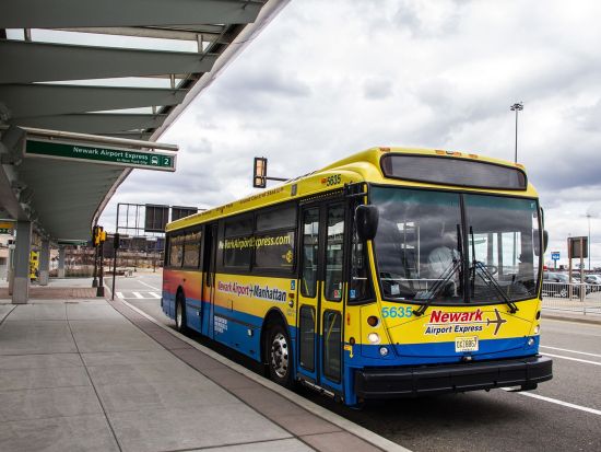 【空港シャトル】ニューアーク空港エクスプレス　バス乗車チケット