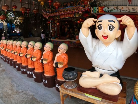 スワンナプーム空港から直行！ピンクの巨大ガネーシャ参拝ツアー＜日本語ガイド／午前半日／ランチ付きプランあり＞