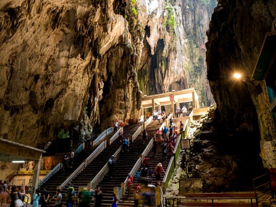 クアラルンプール人気スポット午後ツアー　イスラム美術館＋バトゥ洞窟＜半日／日本語ガイド＞