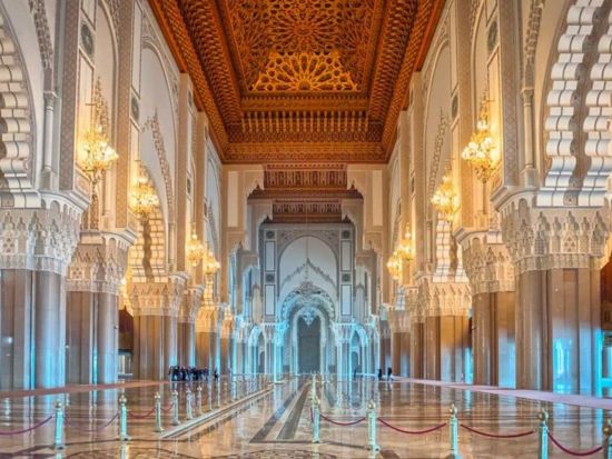 カサブランカ市内半日観光ツアー　ハッサン2世モスク優先入場券付き＜混載／英語ガイド／カサブランカ発＞