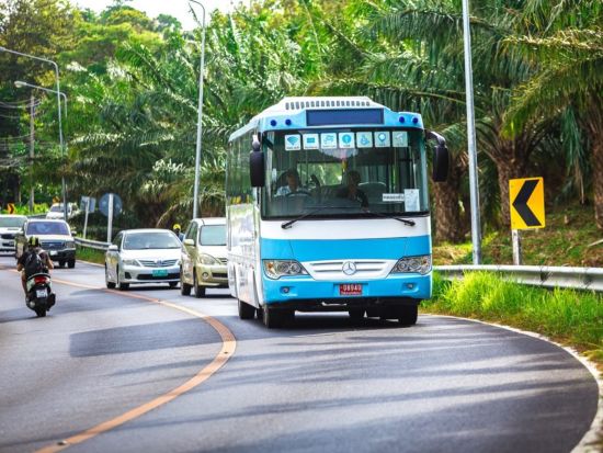 【空港シャトル】プーケット・スマートバス　バス乗車チケット