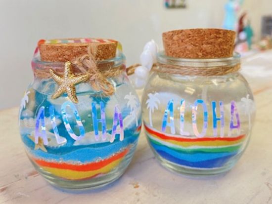 サンドアートで作る　ジェルキャンドル手作り体験 ＜日本語スタッフ＞