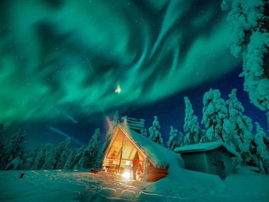 少人数で楽しむ！オーロラハンティングツアー＜送迎選択可／ロヴァニエミ発／英語＞