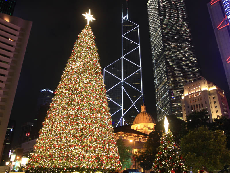 Hong Kong_Christmas illumination_AdobeStock_130510584