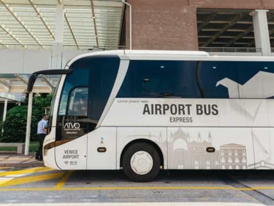 【空港シャトル】空港エクスプレス「ATVO」　バス乗車チケット ＜ヴェネツィア・マルコポーロ国際空港～ヴェネツィア本島間＞