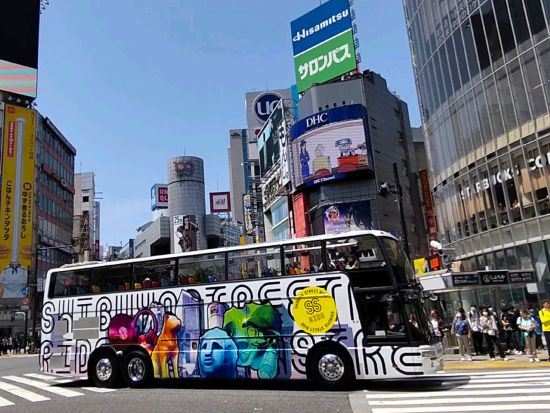 渋谷ストリートライド オープントップバスで楽しむ渋谷周遊 SHIBUYA DISCOVERY ROUTE＜渋谷＞