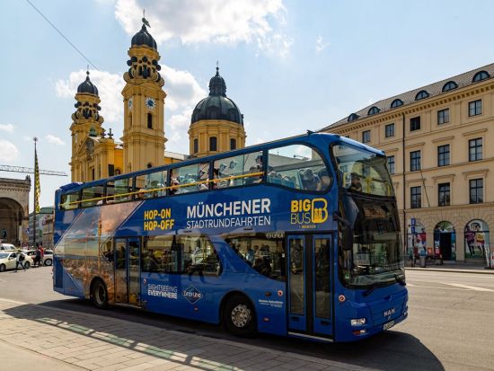 ミュンヘン 乗り降り自由バス　チケット事前予約 ＜日本語オーディオガイド＞