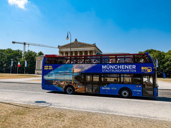 ミュンヘン 乗り降り自由バス　チケット事前予約 ＜日本語オーディオガイド＞