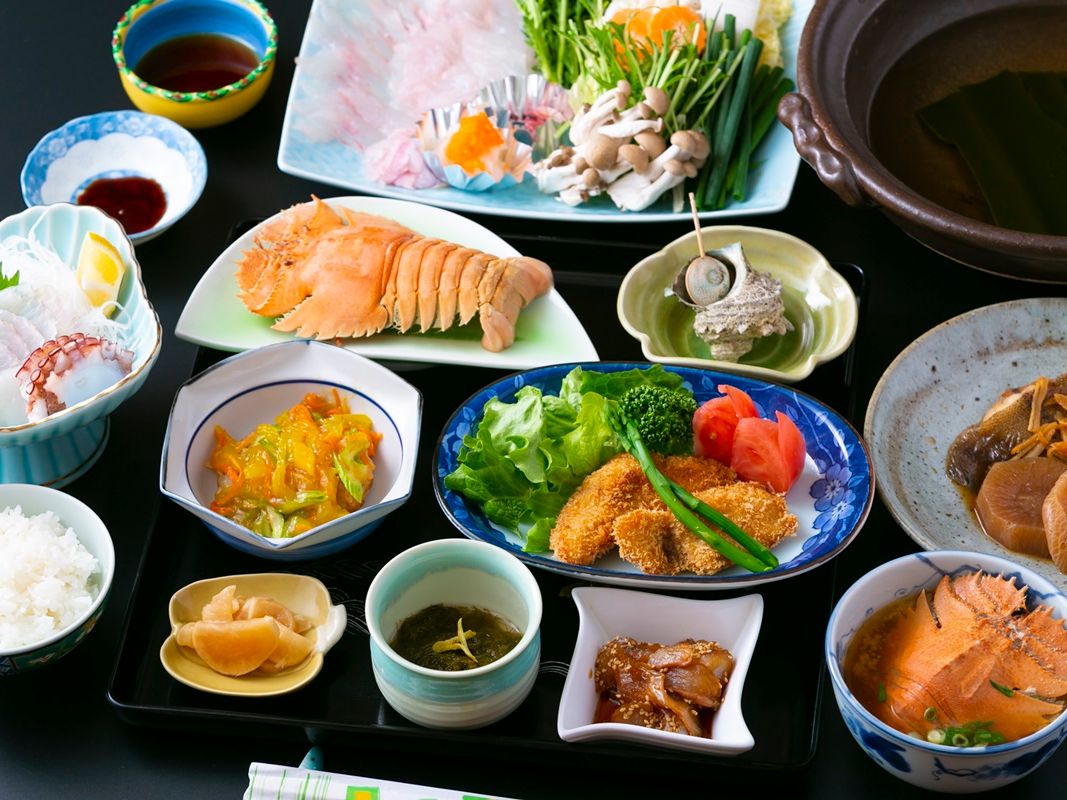漁師めしランチ（酒蔵見学付き）新鮮な地魚を使った漁師料理を味わおう