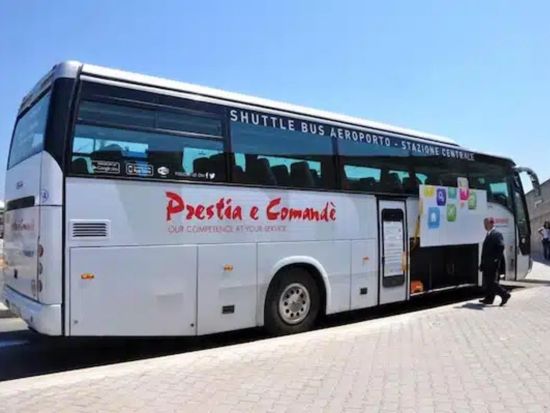 【空港シャトル】プレスティア・エ・コマンデ　バス乗車チケット