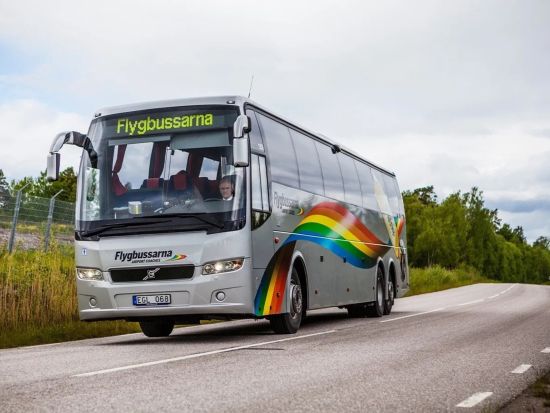 【空港シャトル】エアポートコーチ「Flygbussarna」　バス乗車チケット