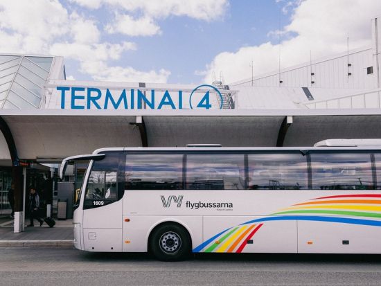 【空港シャトル】エアポートコーチ「Flygbussarna」　バス乗車チケット