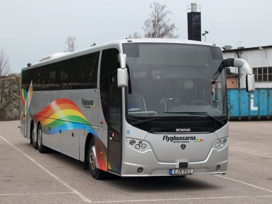 【空港シャトル】エアポートコーチ「Flygbussarna」　バス乗車チケット