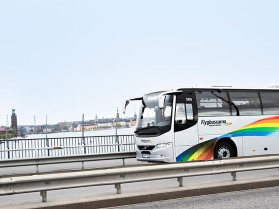 【空港シャトル】エアポートコーチ「Flygbussarna」　バス乗車チケット