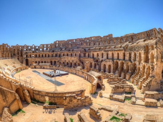 【世界遺産】ケロアン＋エル・ジェム1日ツアー＜混載／英語ガイド／昼食／入場料込／チュニス発＞