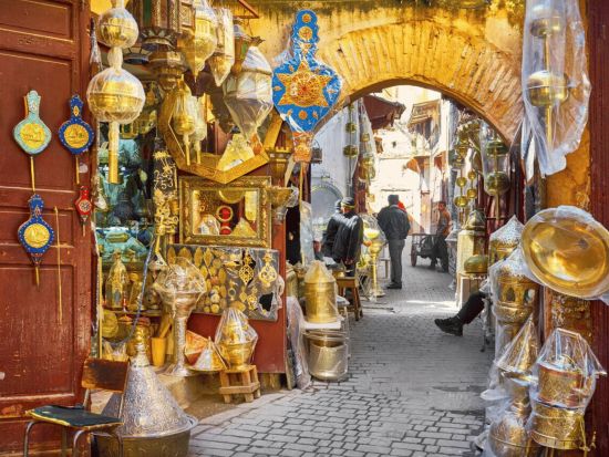 フェズ日帰り観光ツアー＜混載または貸切／英語ガイド／昼食／入場料込／カサブランカ発＞