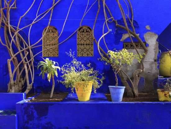 マジョレル庭園＋5つのスークめぐり半日ツアー＜混載／英語ガイド／入場料込／マラケシュ発＞