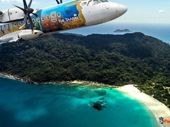Berjaya Air at Redang Island2