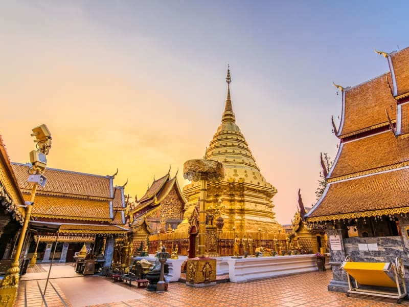 Thailand_Chiang Mai_Wat Phra That Doi Suthep_AdobeStock_308991516