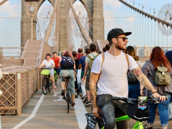 ブルックリン　自転車レンタルサービス＜4時間～／現地集合・解散＞by Unlimited Biking