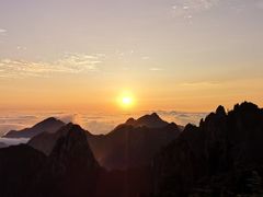 黄山ご来光