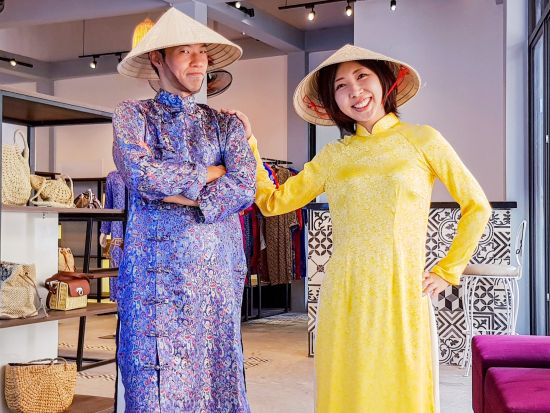 アオザイレンタル　民族衣装で古都散策＜4時間／ホイアン＞