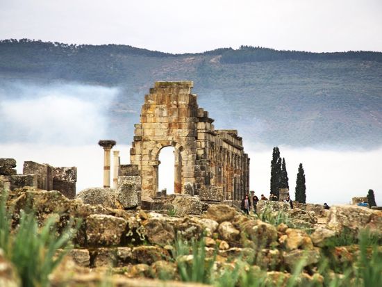 メクネス＆ヴォルビリス日帰りツアー　帝国の都とローマ遺跡を巡る＜貸切／英語ガイド／フェズ発＞