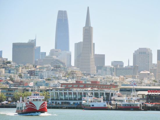 サンフランシスコ湾 遊覧クルーズ　アルカトラズ島＆ゴールデンゲートブリッジ ＜クルーズ60分／日本語オーディオガイド＞