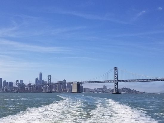 サンフランシスコ湾 遊覧クルーズ　アルカトラズ島＆ゴールデンゲートブリッジ＆ベイブリッジ ＜クルーズ90分／日本語オーディオガイド＞