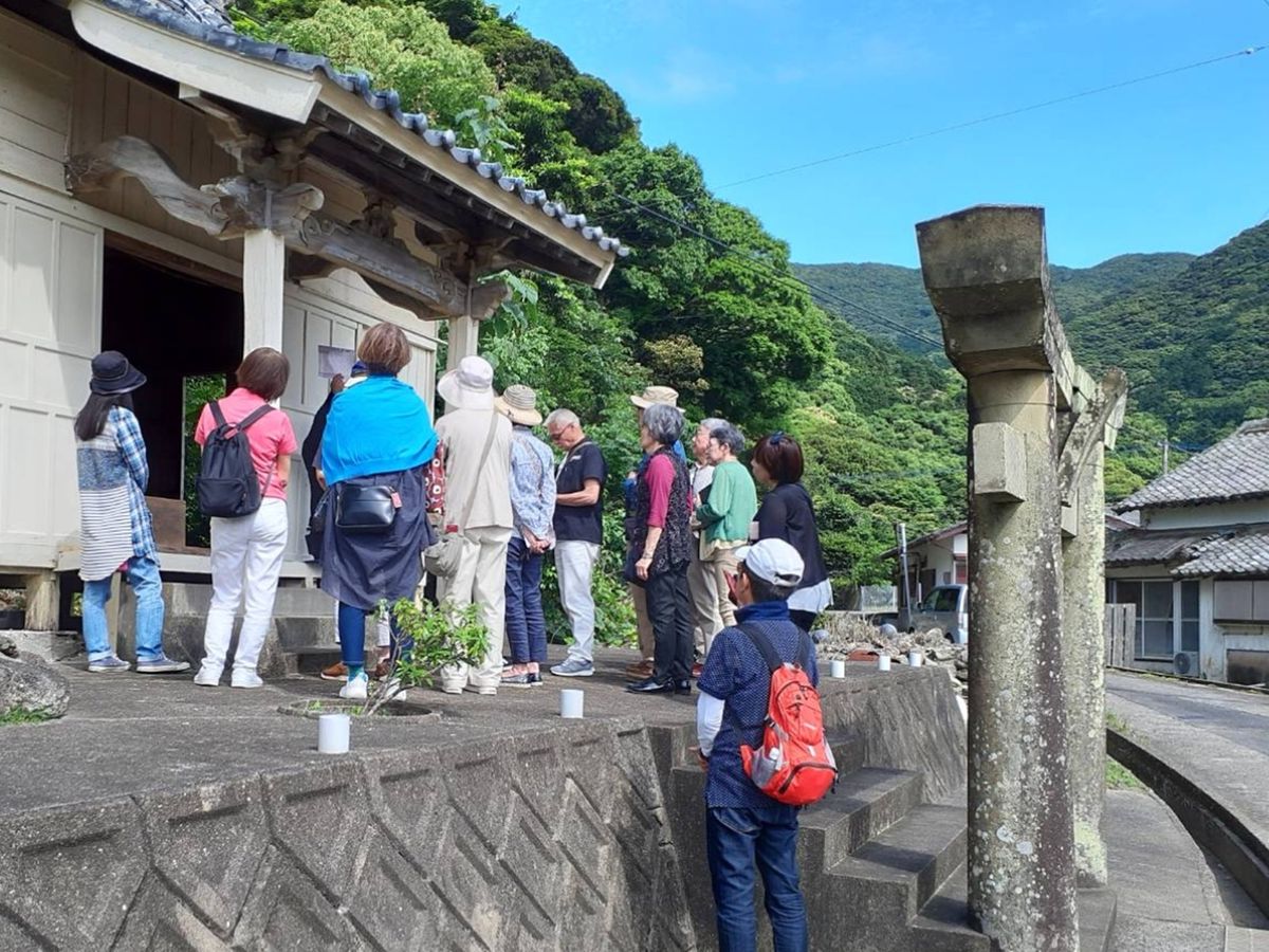 上五島 カクレキリシタンの歴史を巡るウォーキングツアー 桐教会や
