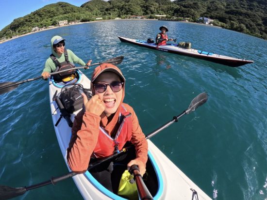 西表島1日シーカヤック 水落の滝で滝行体験＆穴場ビーチへご案内◎シュノーケリングも可＜約6時間30分／昼食付／送迎可／写真プレゼント＞