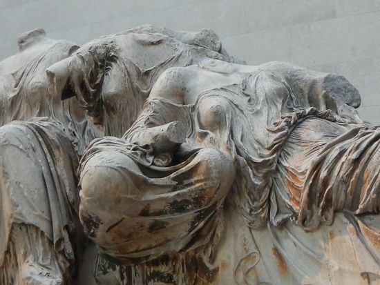 パルテノン神殿一部：大英博物館追加