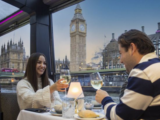 テムズ川  ジャズクルーズ　3コースディナー付き ＜金曜のみ／現地集合・解散＞by シティクルーズ