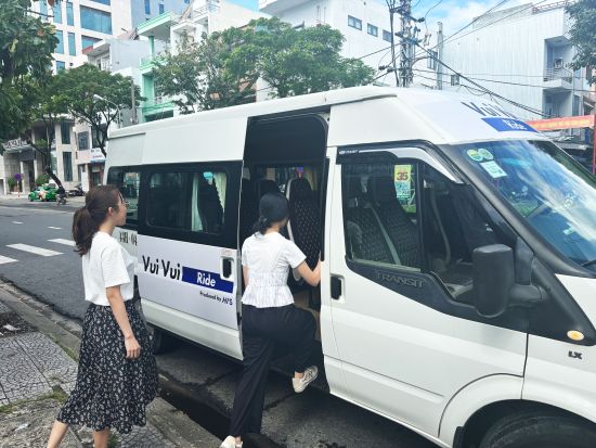 ダナン滞在中乗り放題！主要観光地とホテルを結ぶ便利な相乗り型移動サービス 「VuiVui Ride」 ＜アプリで簡単配車／現地語ドライバー＞