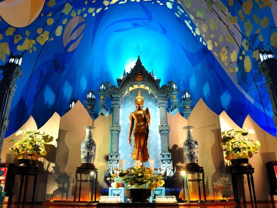 バンコクフォトジェニック1日観光ツアー ワットパクナム＆エンシェントシティ＆エラワンミュージアム ＜英語または日本語ガイド／ジョッドフェアナイトマーケット解散＞